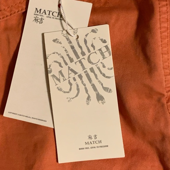 NWT sz 40 Match Matchstick Cargo Shorts - Picture 4 of 12